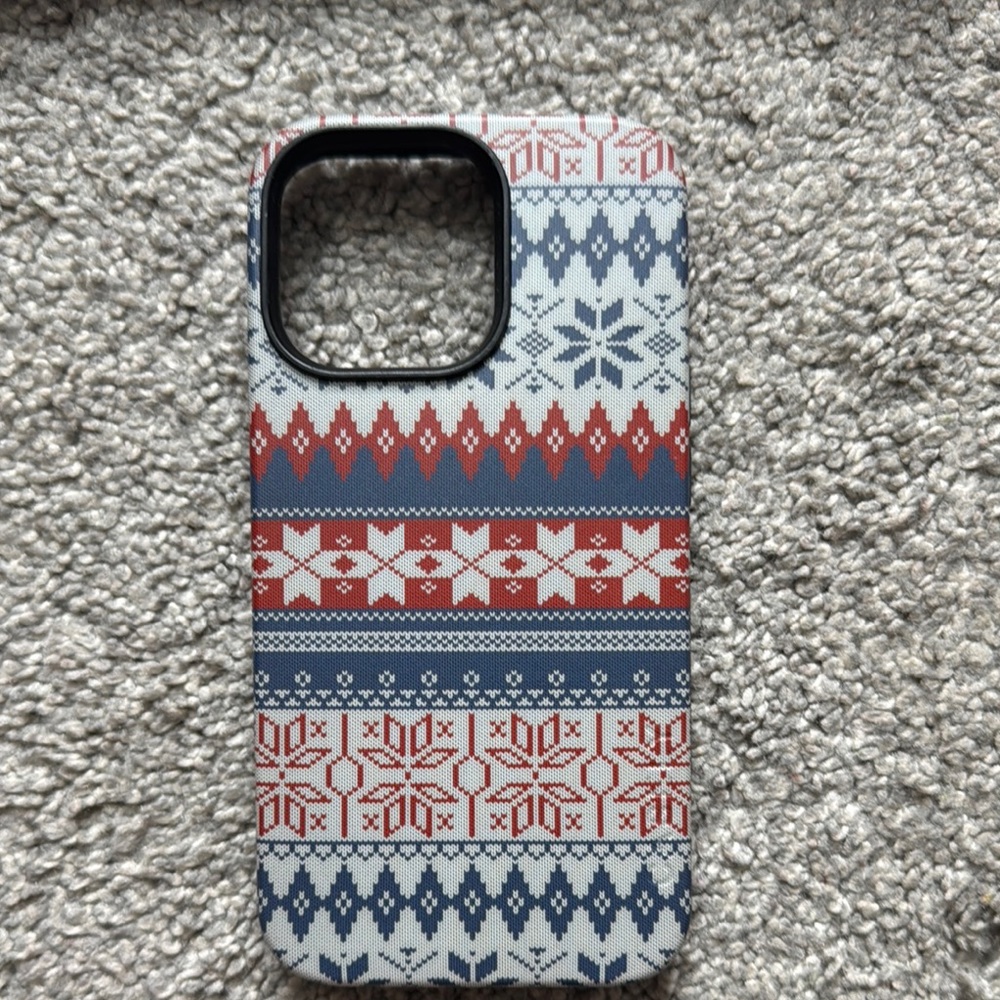 Sweater Weather- Holiday Knit Case